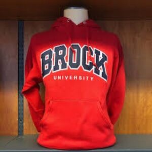 Brock University Embroidered hoodie